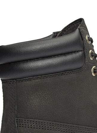 Timberland 6 In Basic 6 INCH LACE UP BOOT Siyah Deri Erkek Bot — صورة المنتج 35 من 40