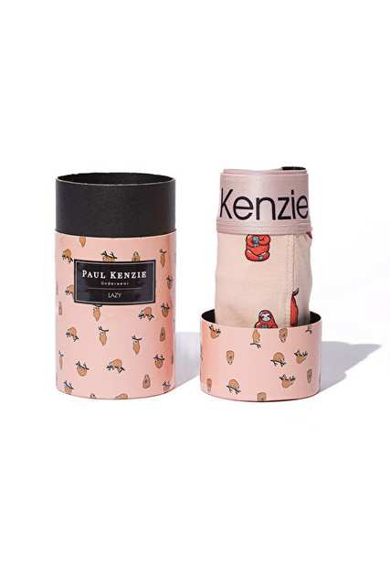 Patterned Men's Boxer - Couple Collection Lazy