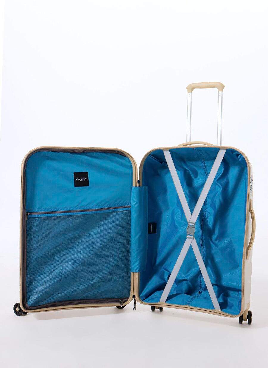 Discovery Expedition White Pocket Hard Suitcase Dsc 5263 Medium — Product image 5 of 5