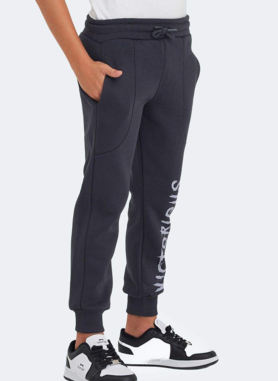 Slazenger Laney Unisex Cocuk Esofman Alt Koyu Gri — صورة المنتج 3 من 7
