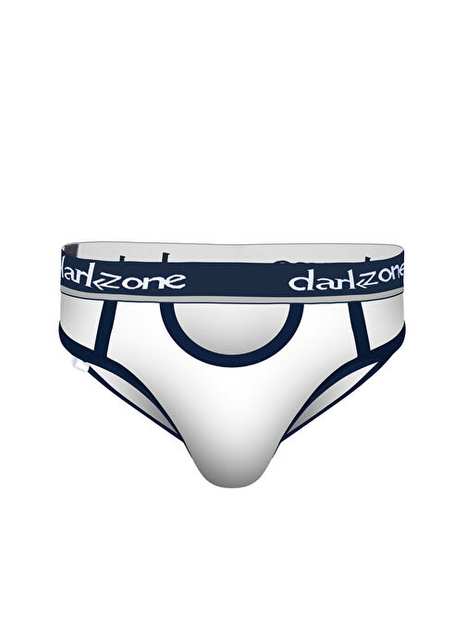Darkzone Men's White Briefs DZN6252