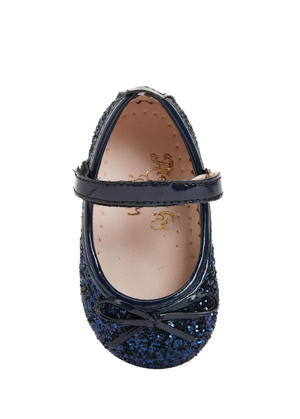 Navy Blue Baby Girl Leather Shoes — Product image 4 of 5