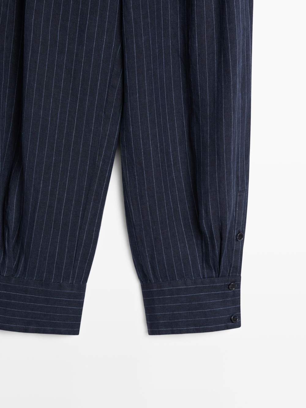Striped linen sarouel trousers — Product image 5 of 19