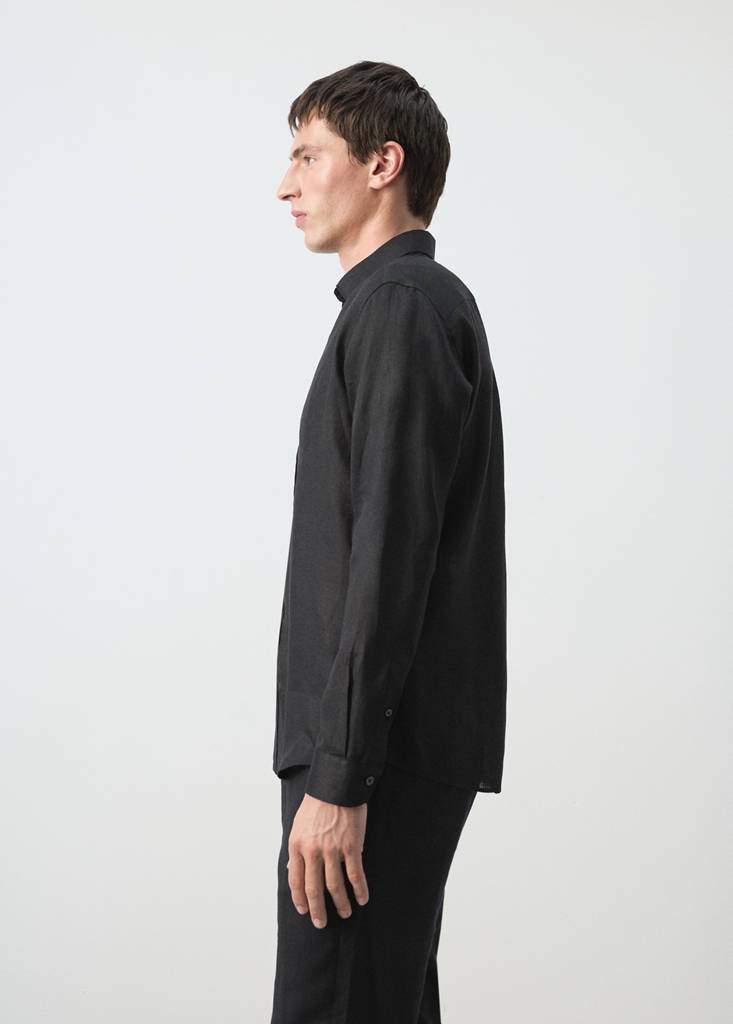 Regular-fit 100% linen shirt — Product image 6 of 30