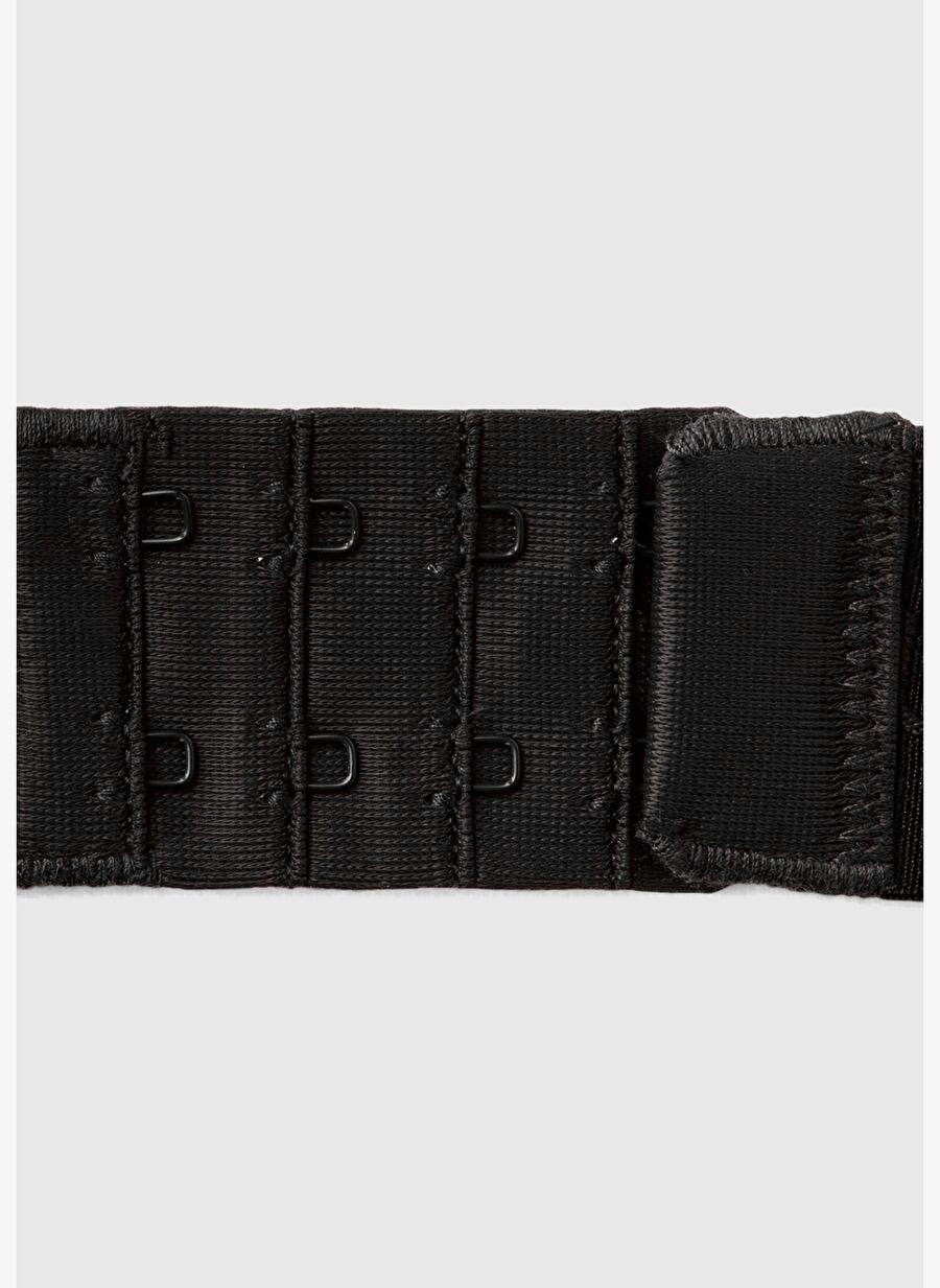 Kadn Siyah Pamuk Karsml Logo Bantl V Yaka Sutyen — Product image 11 of 15
