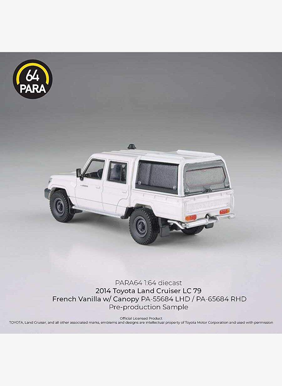 Para64 Toyota Land Cruiser LC 79 2012 French Vanilla with Canopy PA-55684 — صورة المنتج 4 من 4