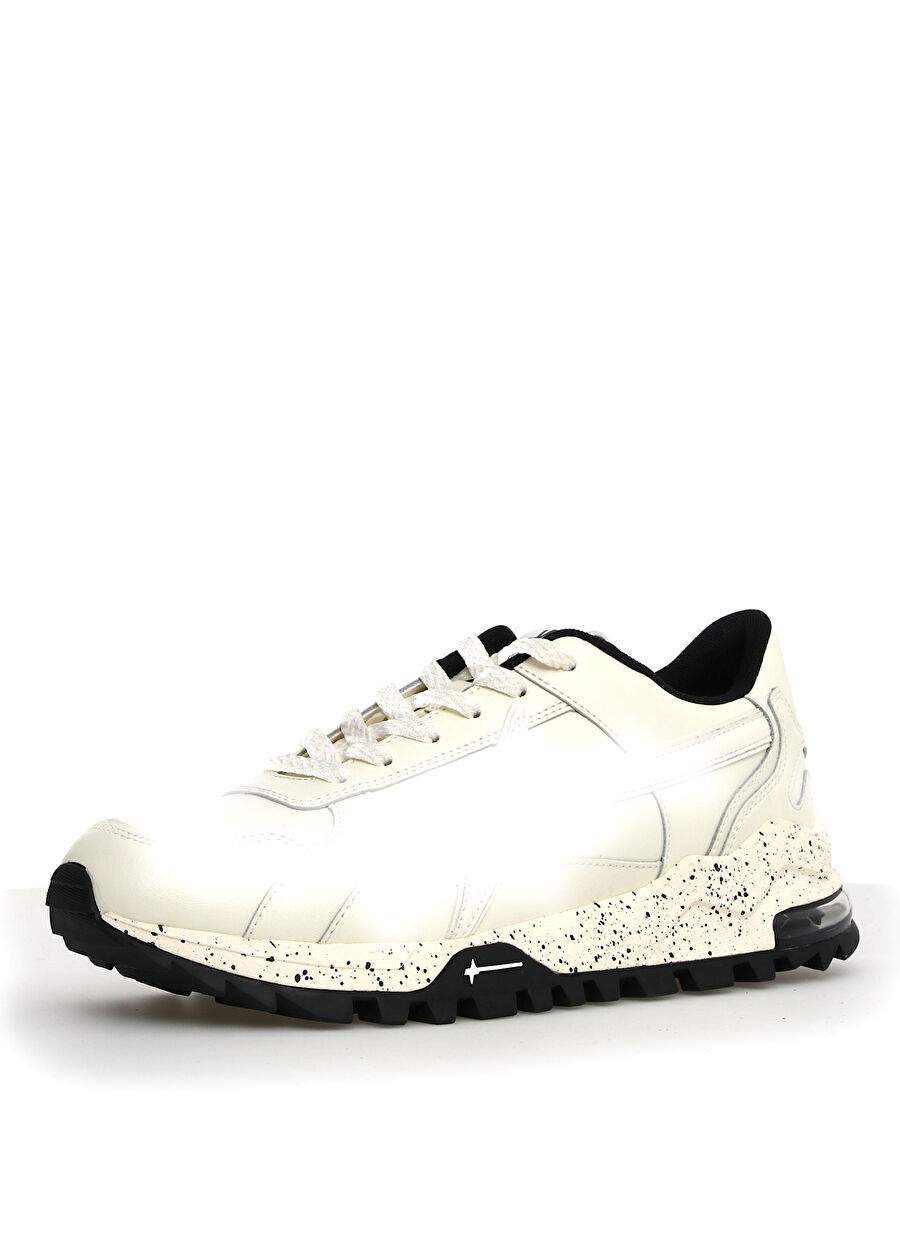 W6yz White Male Leather Sneaker Breeze 3 — Product image 3 of 6