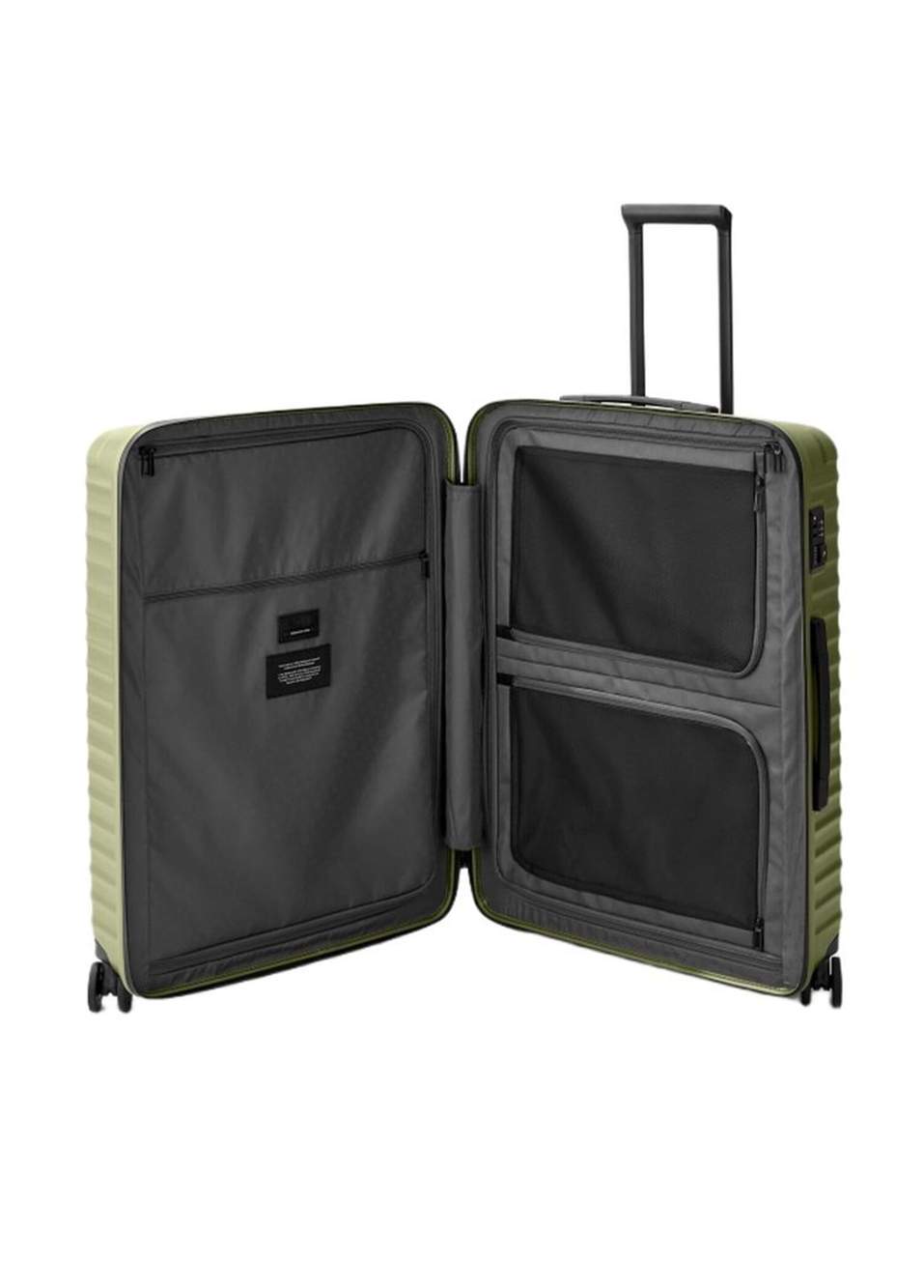 Upgrade 4 Wheel Trolley Green Oversized Suitcase — Product image 4 of 5