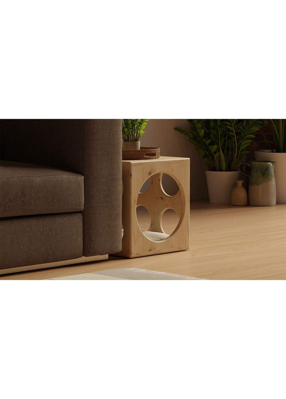 MeowBox Küçük Irk Köpek ve Kedi Yatağı — صورة المنتج 4 من 7