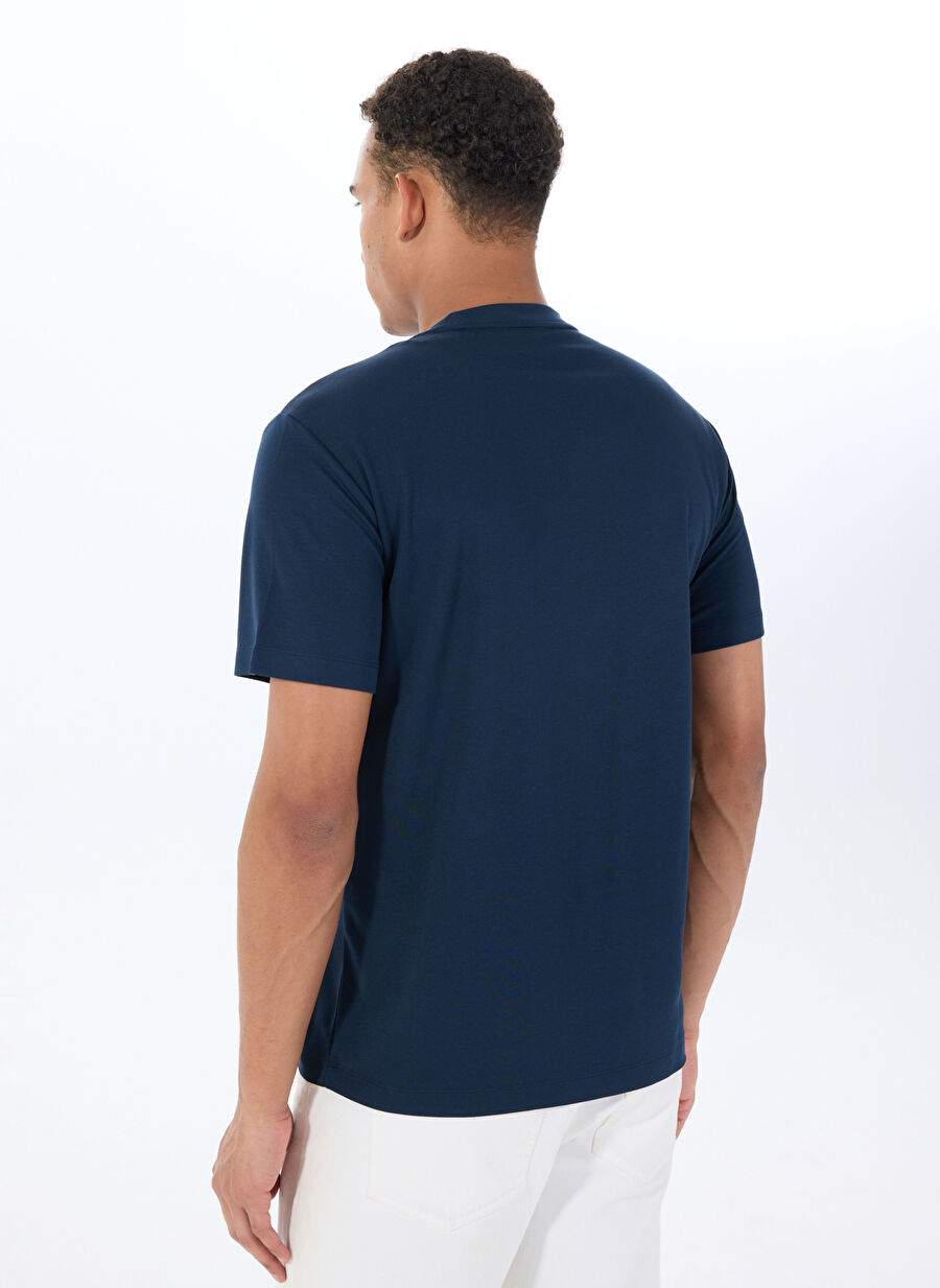 Ea7 Navy Men's Slim Fit T Shirt Train Lux Tee — Product image 5 of 5