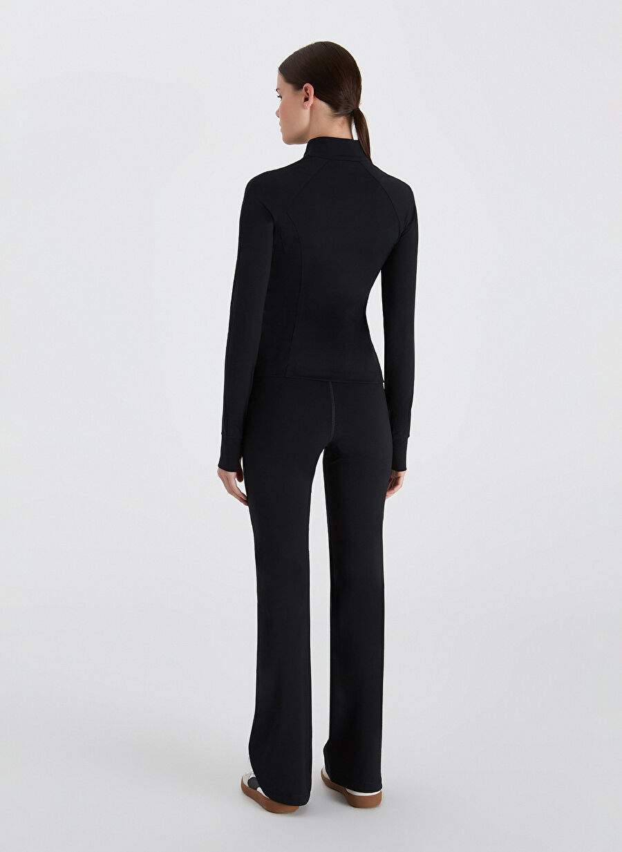 Boboist Siyah Kadın Slim Fit Ceket BB24W203W004 — صورة المنتج 4 من 4