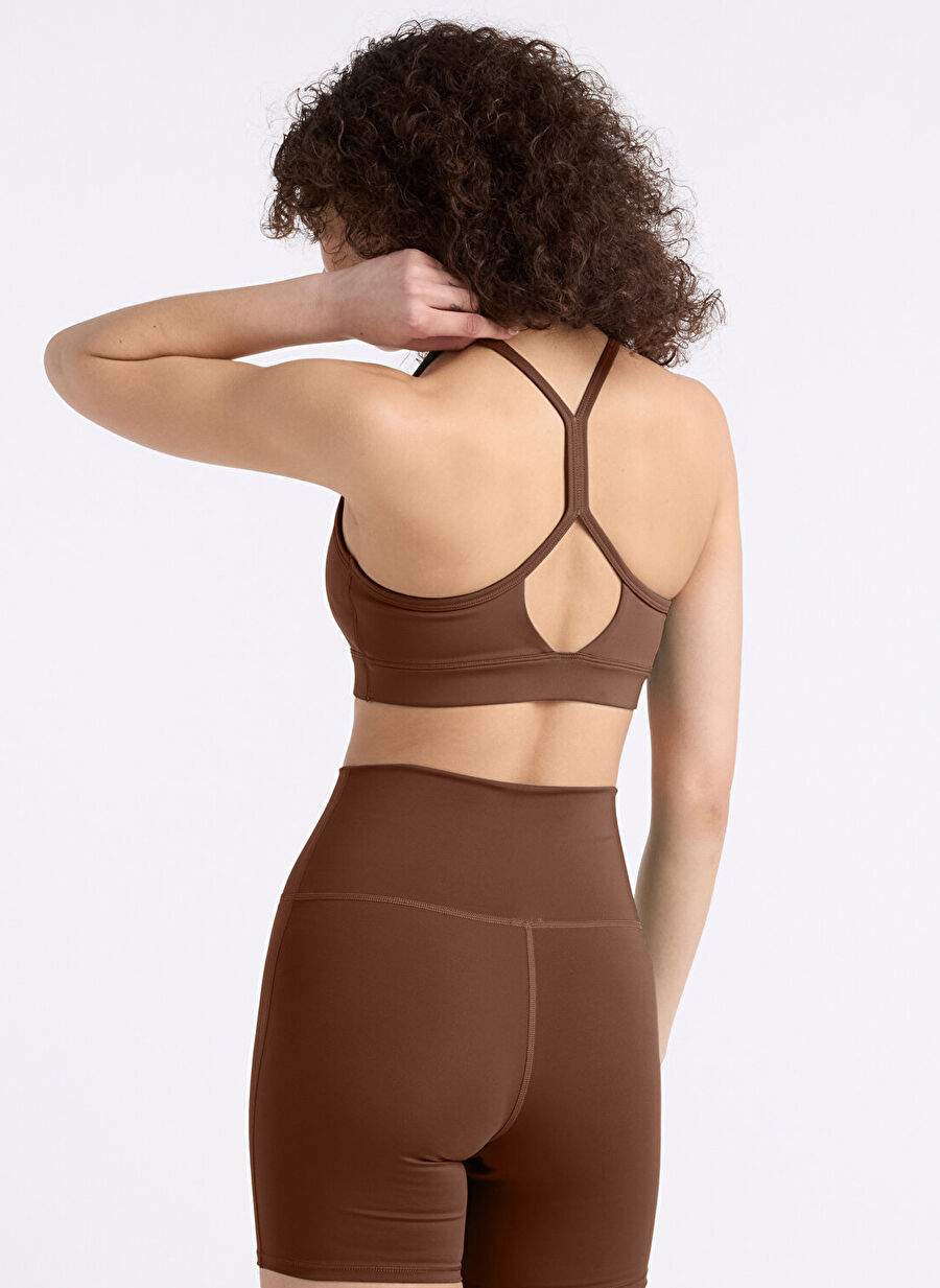 New Balance Kahverengi Kadn Wb51039 Abj Nb Essential Yoga Bra Sporcu Sutyeni — Product image 3 of 7