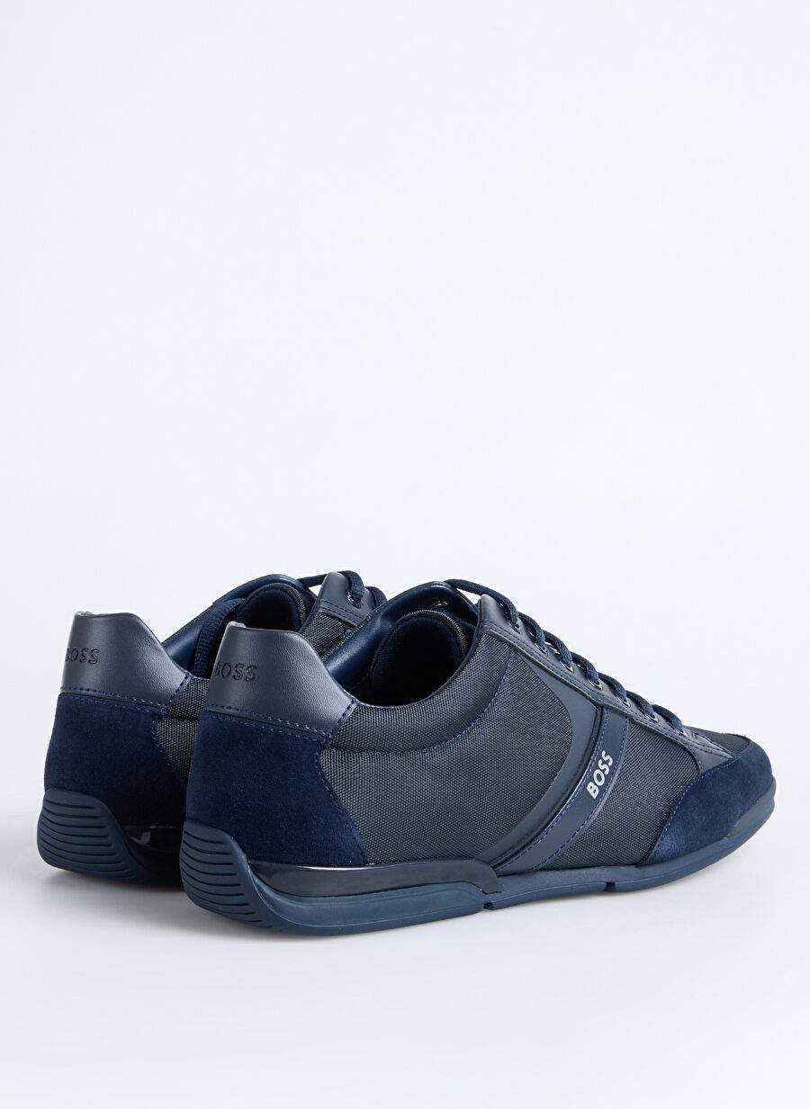 Boss Navy Blue Men's Sneaker Saturn Lowp Mx A N 10216105 01 — Product image 3 of 5