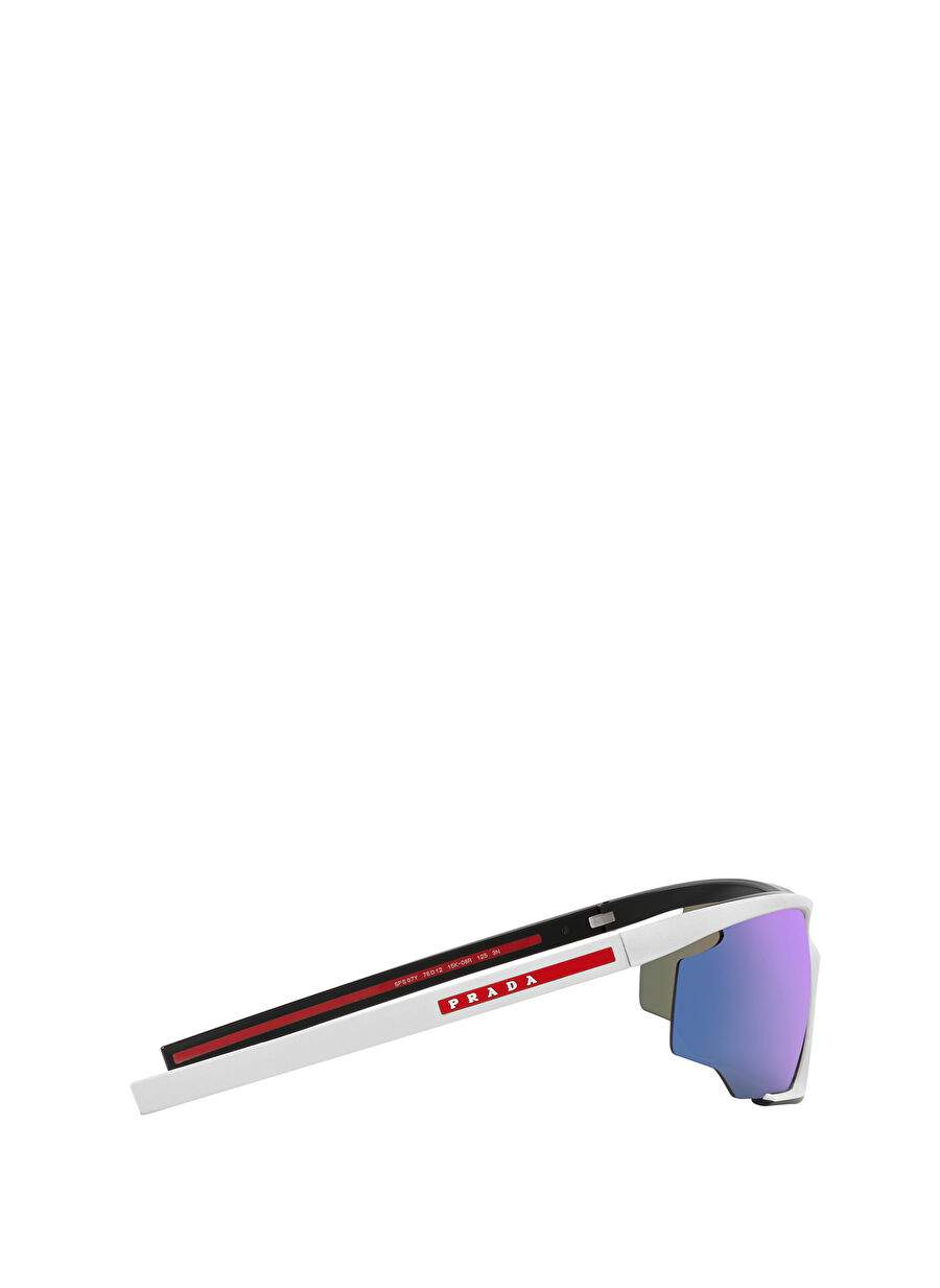 Prada Linea Rossa PS 07YS Oval Beyaz Erkek Güneş Gözlüğü — Product image 10 of 11
