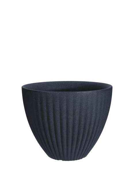 Lotus Antrasit Plastik Saksı 39 x 35 cm