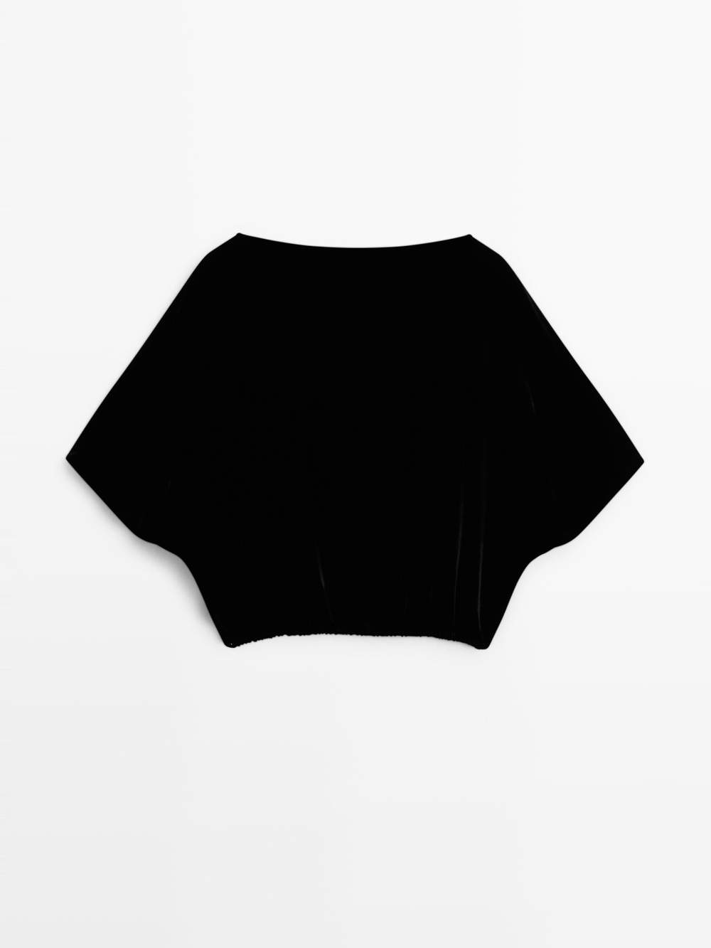 Velvet batwing sleeve top — Product image 3 of 11