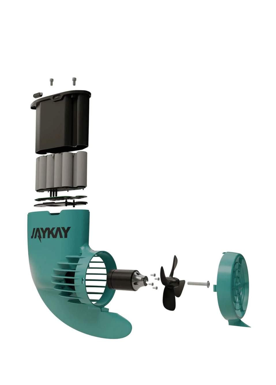 e-Fin 2.0 Turquoise Electric Fin — Product image 5 of 5