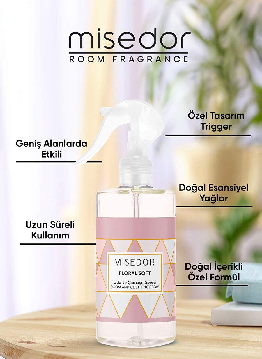 Misedor Oda Kokusu FLORALSOFTÇAMAŞIRVEODAKOKUSU330ML — صورة المنتج 5 من 6