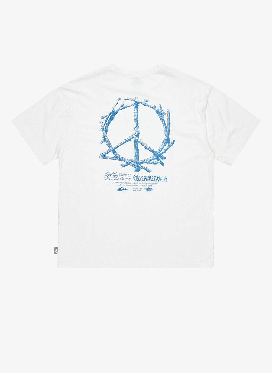 Quiksilver White Hw Tree Connecton Ss Male T Shrt Eqyzt08034 — Product image 6 of 6