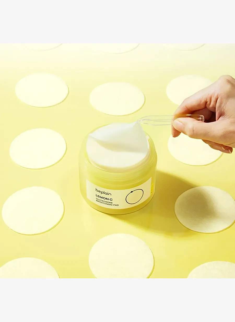 Beplain Lemon C Glutathione Illuminated Pad 70 Pieces 130ml — Product image 4 of 8