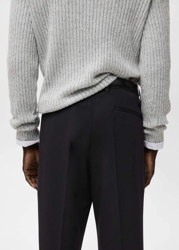 Regular-fit pleated trousers — Product image 7 of 10