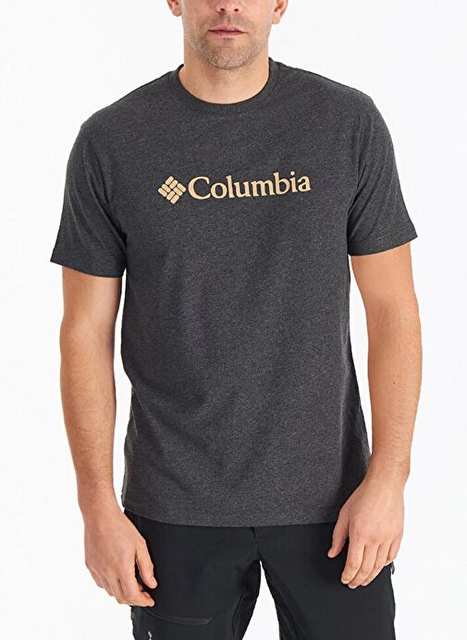 COLUMBIA Anthracite Csc Basic Sm L Male T-Shirt 9110131012