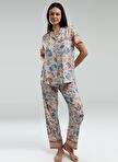 Arnetta Kadın Pembe Gömlek Pijama Takım — Product image 11 of 25