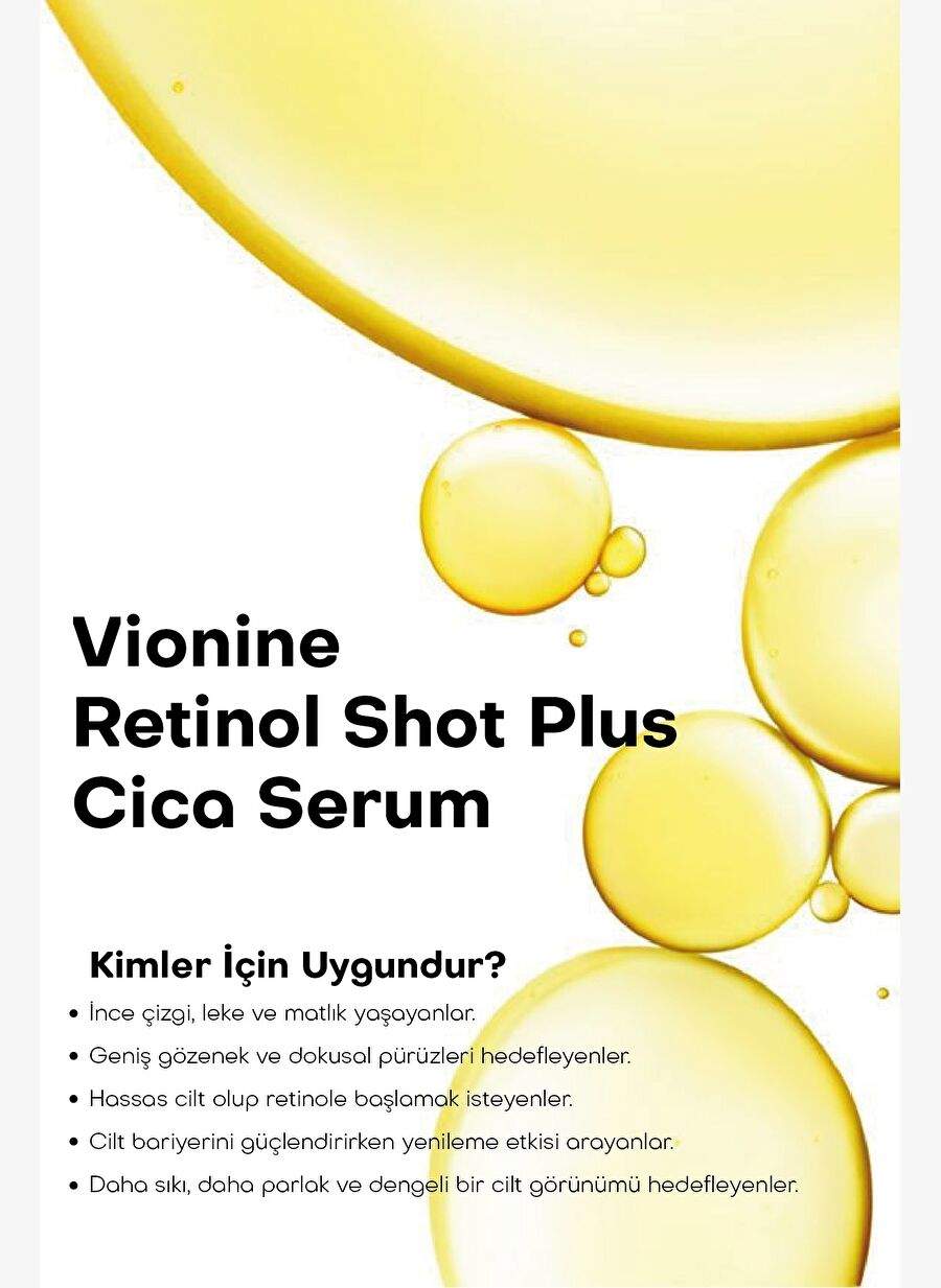 Retinol Shot Plus Cica Serum % 0.1 Made In Korea 50 ML — صورة المنتج 7 من 8