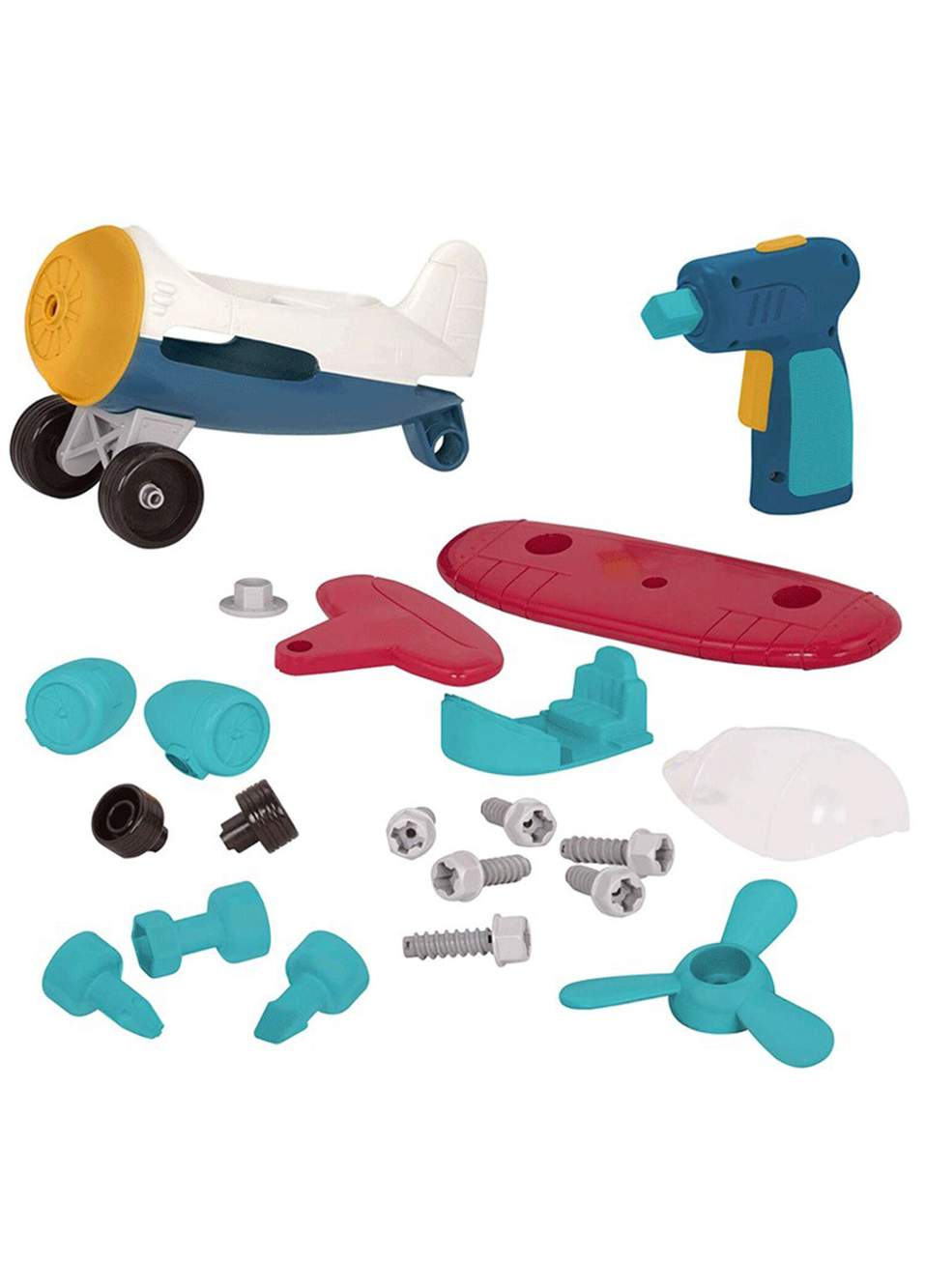 Tak Çıkar Çok Renkli Oyuncak Uçak — Product image 3 of 6