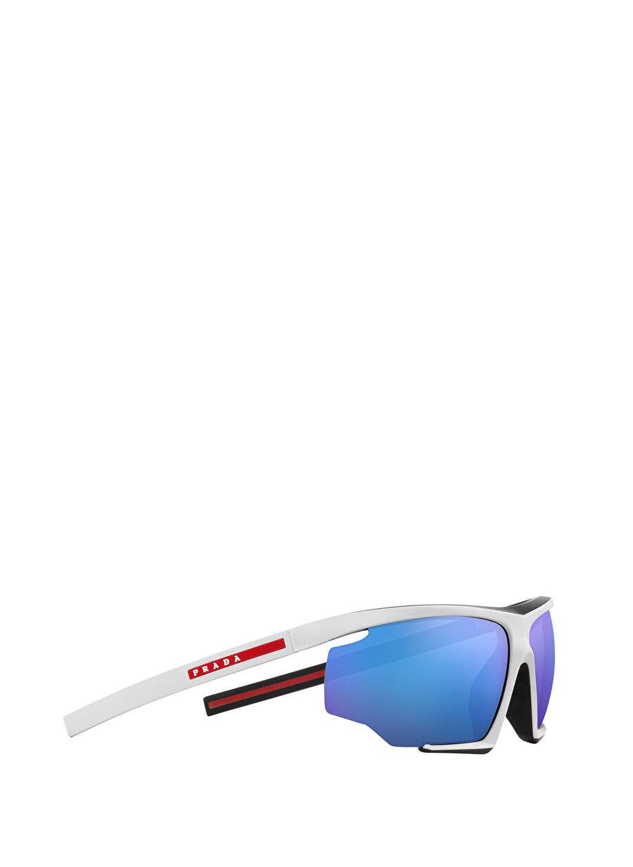 Prada Linea Rossa PS 07YS Oval Beyaz Erkek Güneş Gözlüğü — Product image 11 of 11