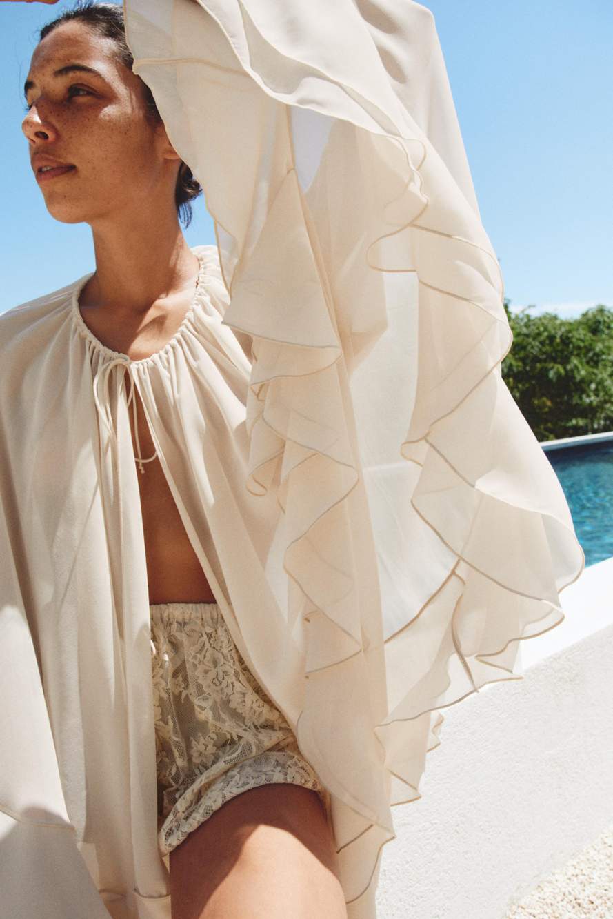 LACE SAROUEL SHORTS — Product image 9 of 14