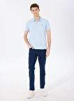 Factory Navy Blue Men's Slim Fit Plain Denim Pants F5SM-PNT 2769 — Product image 5 of 25