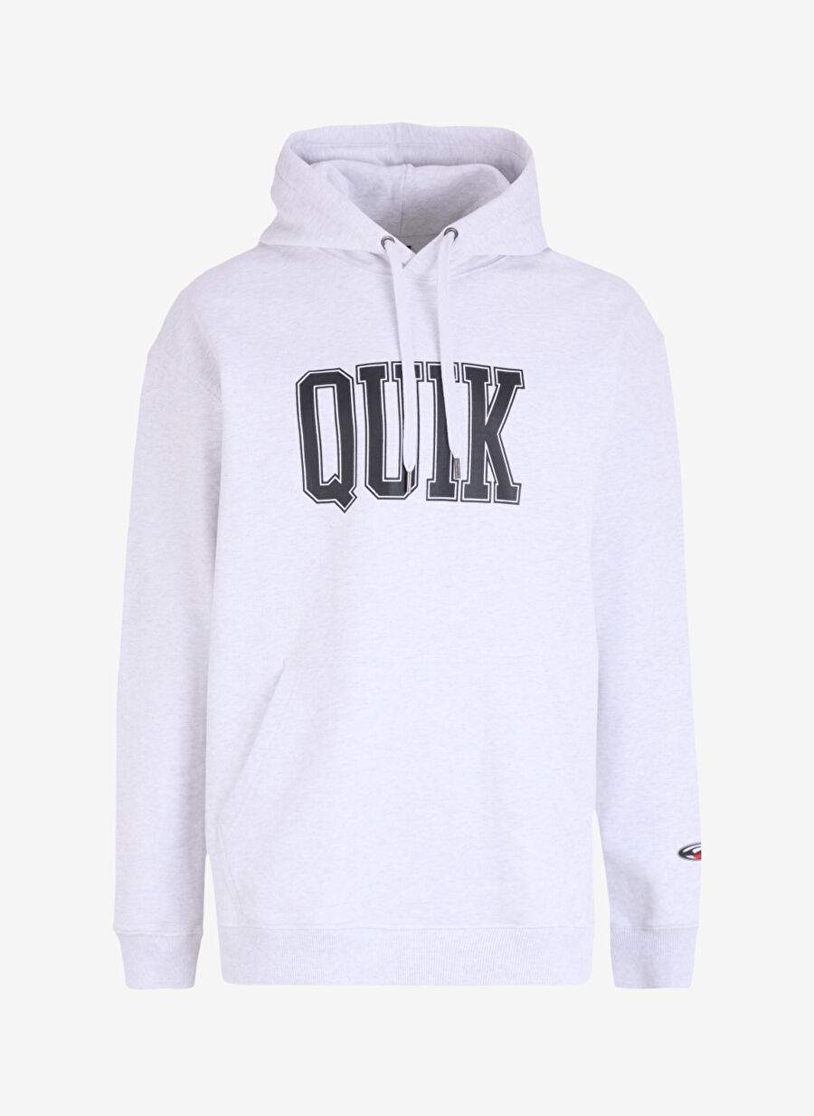 Quiksilver Beyaz Erkek Kapüşon Regular Fit Sweatshirt AQYFT03407GRIFFIN HOODIE — صورة المنتج 6 من 7