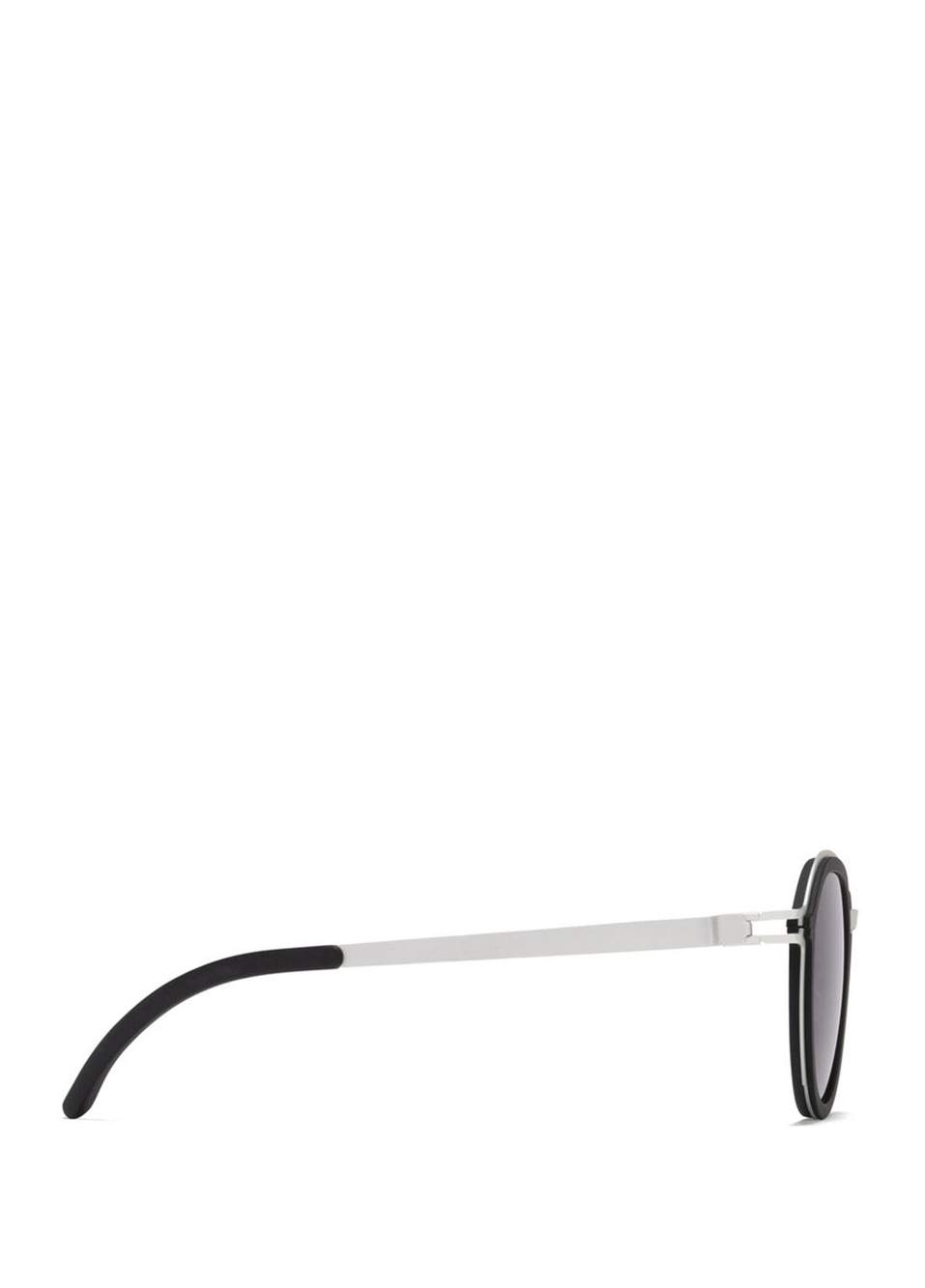 Mykita Mr001 Al1 C379 Silver Black Steel Unisex Sunglasses — Product image 4 of 6