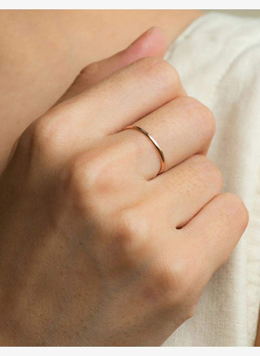 Sarı Altın Alyans 1,5mm — صورة المنتج 4 من 4