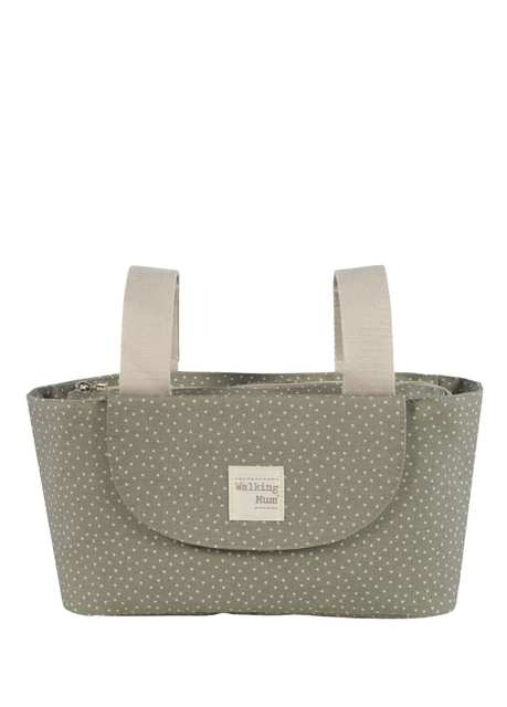Poppy Moss Green Pointstance Baby Car Organizer Bag