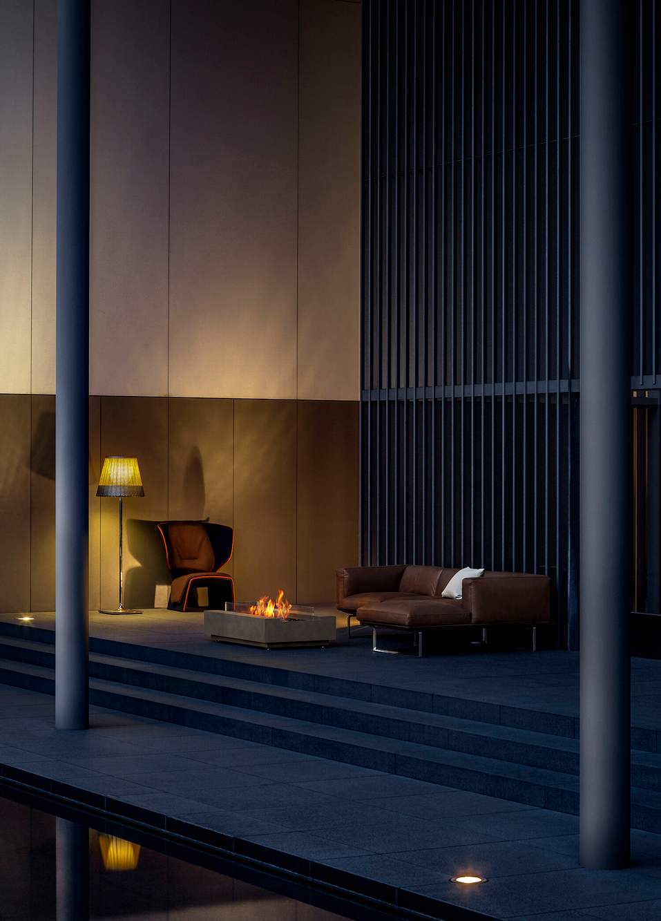 Cosmo 50 Graphite Sepha Type Fireplace — صورة المنتج 4 من 7