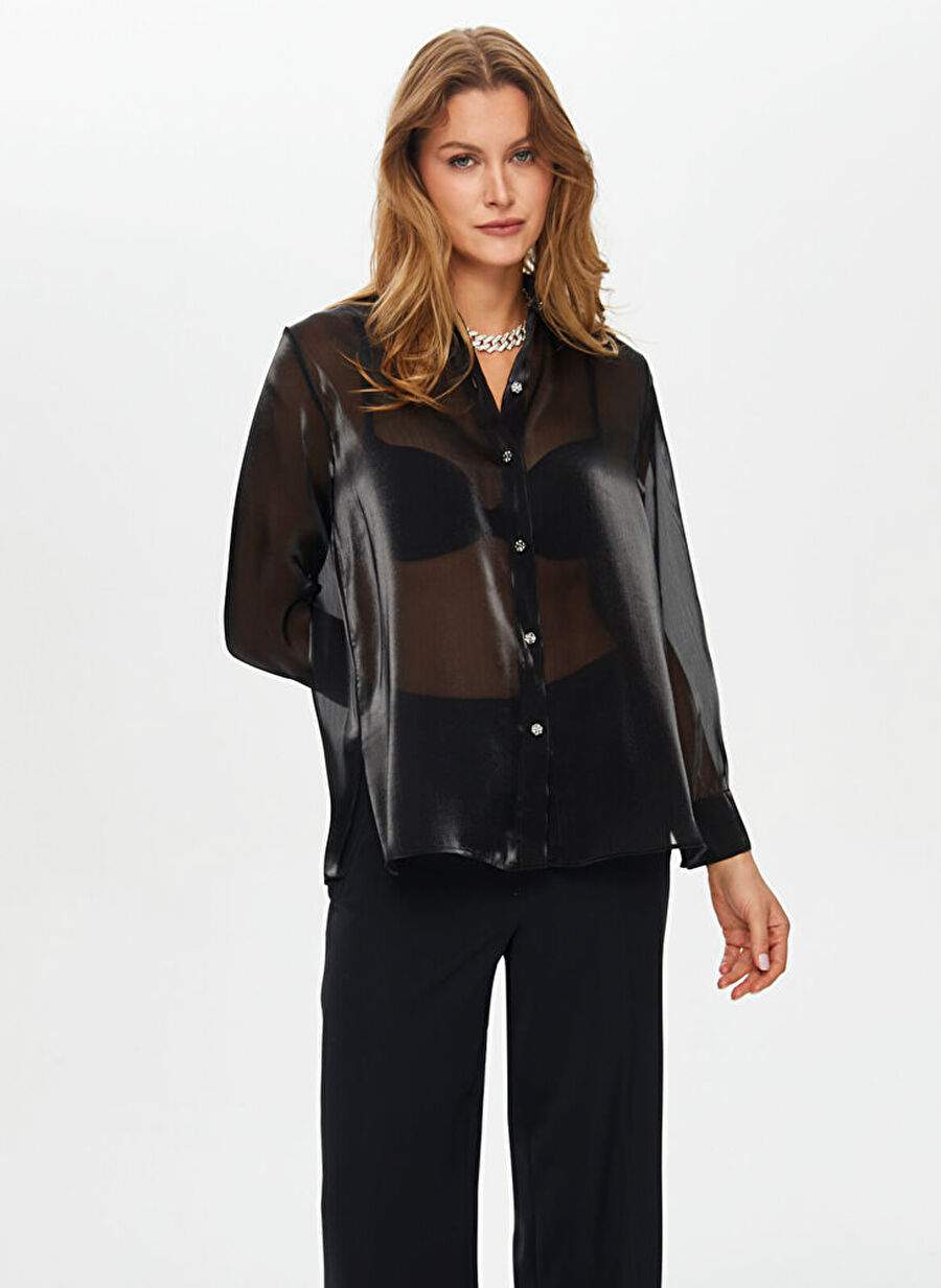 Faik Sonmez Siyah Kadn Tunik Us26tnk001 — Product image 4 of 6