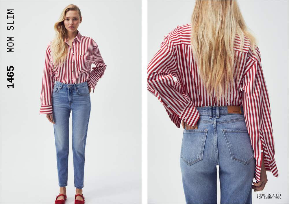 D10 Slim fit mom jeans — صورة المنتج 40 من 45
