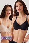 2nd Economic Package 6224-2 Barcelona Gatherer Lace Bra Set — صورة المنتج 3 من 35