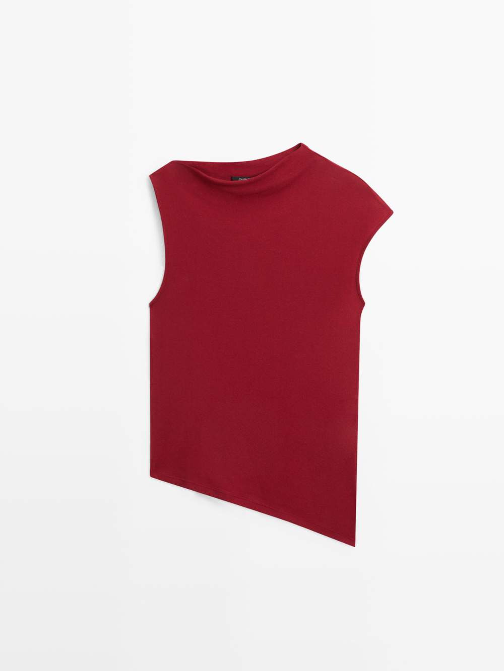 100% cotton top with asymmetric detail — Product image 8 of 13