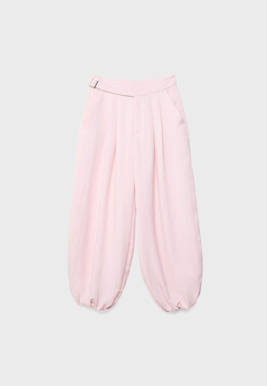 Darted sarouel trousers with buckle — Product image 5 of 11