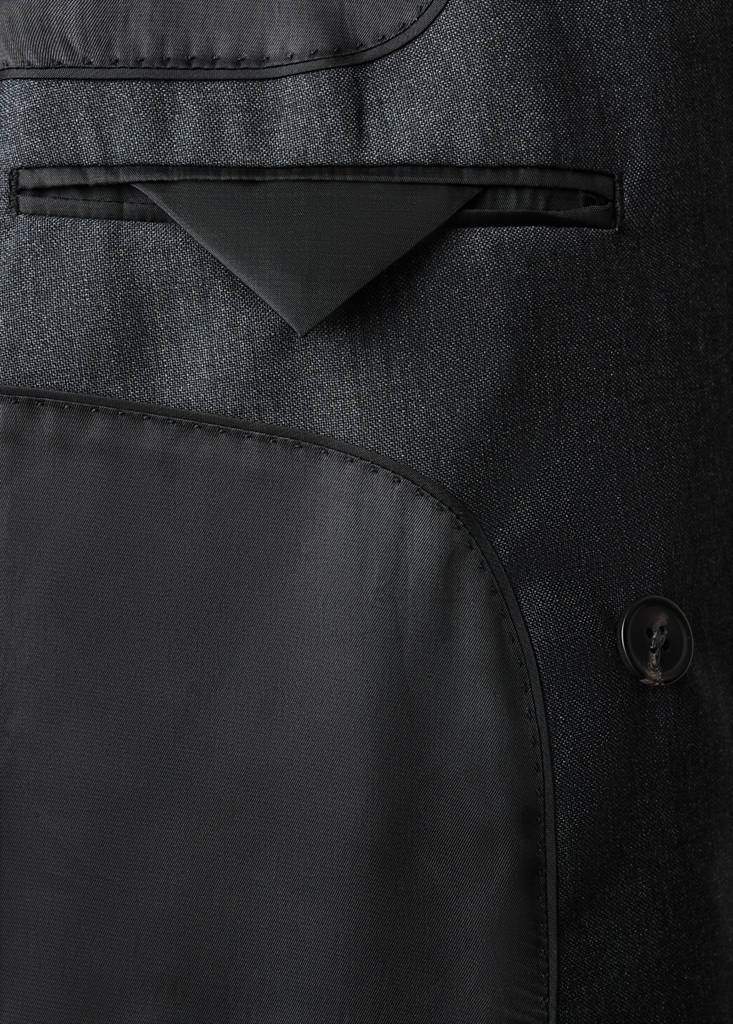 Turin 100% wool double-breasted suit jacket — Product image 5 of 12