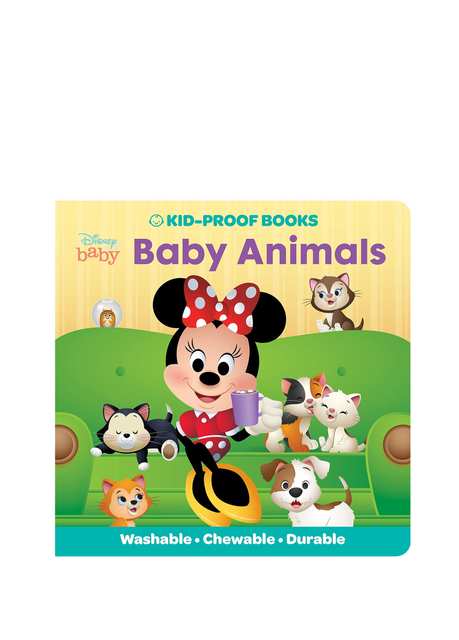 Disney Baby: Kid-Proof Books Baby Animals Çocuk Yabancı Dil Kitabı