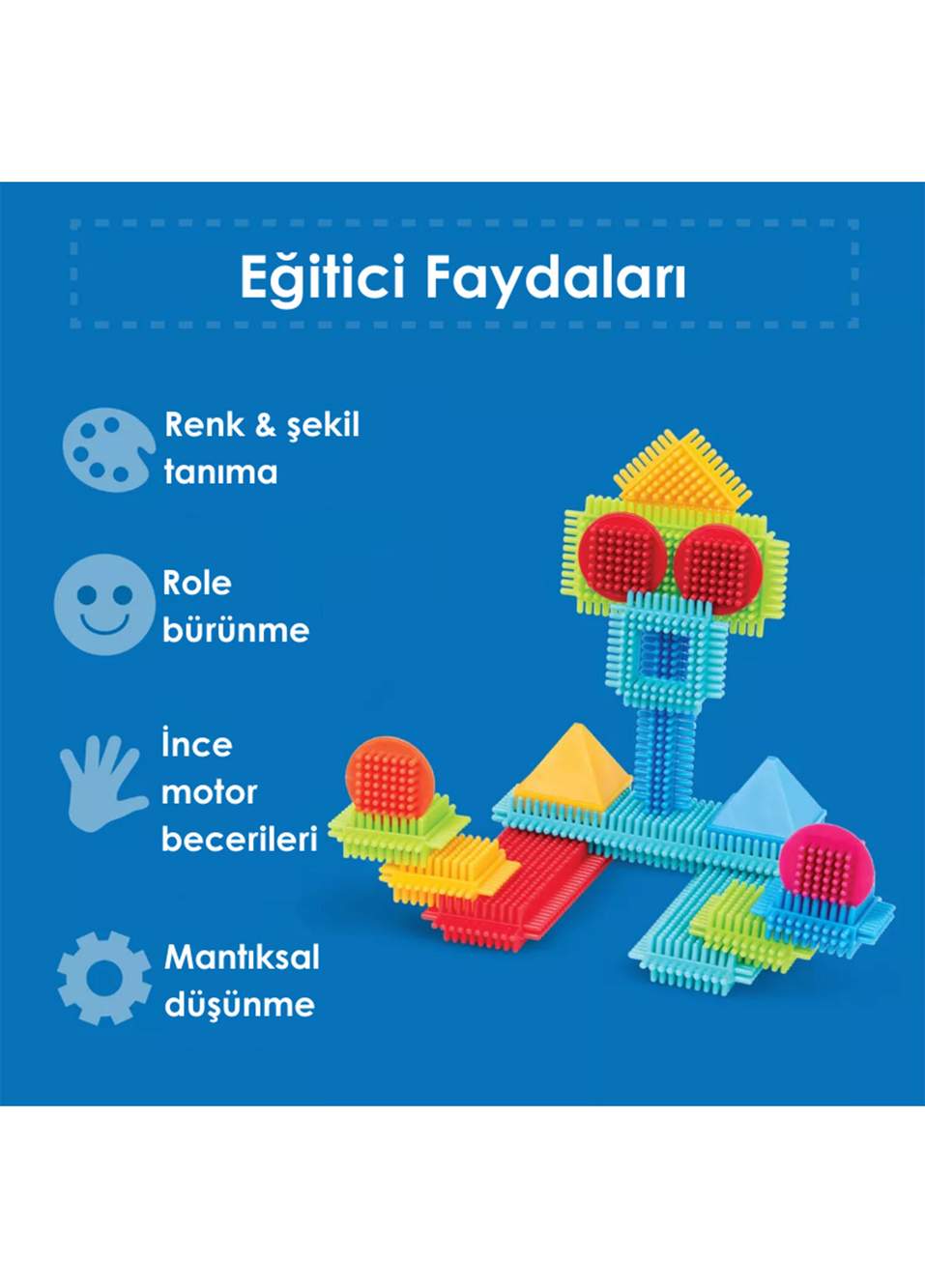 İnşaat 50 Parça 2+ Yaş Yapı Oyuncakları — Product image 3 of 8