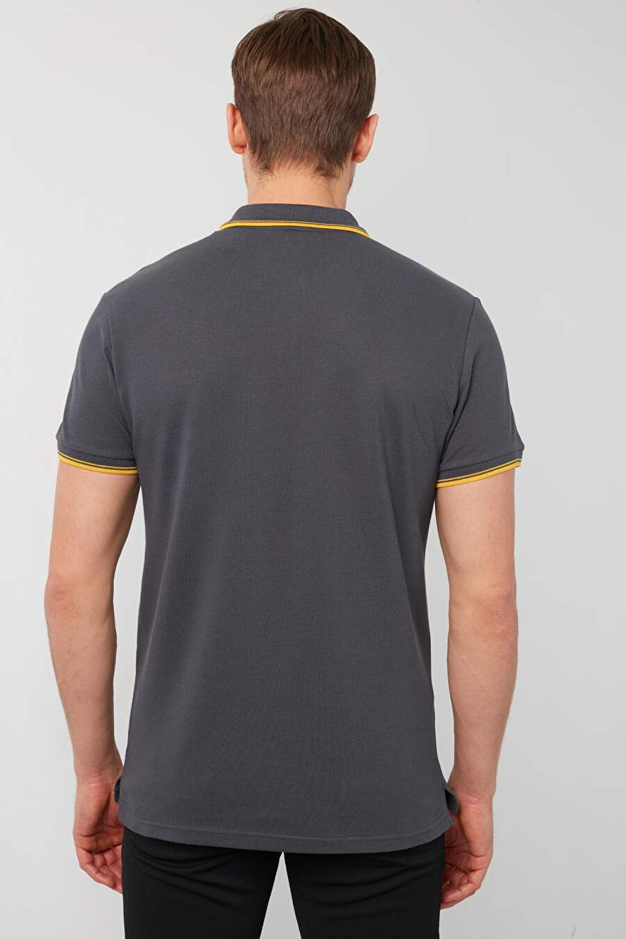Buratti % 100 Pamuk Düğmeli Slim Fit Polo Yaka T Shirt Erkek 5902118 — Product image 5 of 5