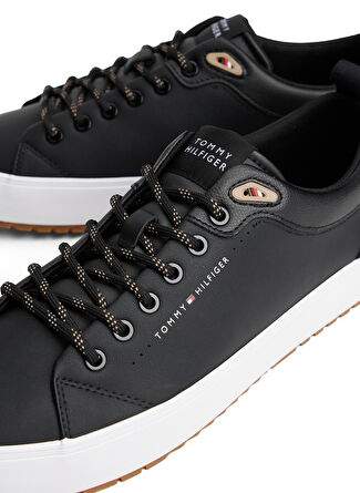 Tommy Hilfiger Black Male Sneaker Th Hi Vulc Core Low Cleat Lth — Product image 23 of 30
