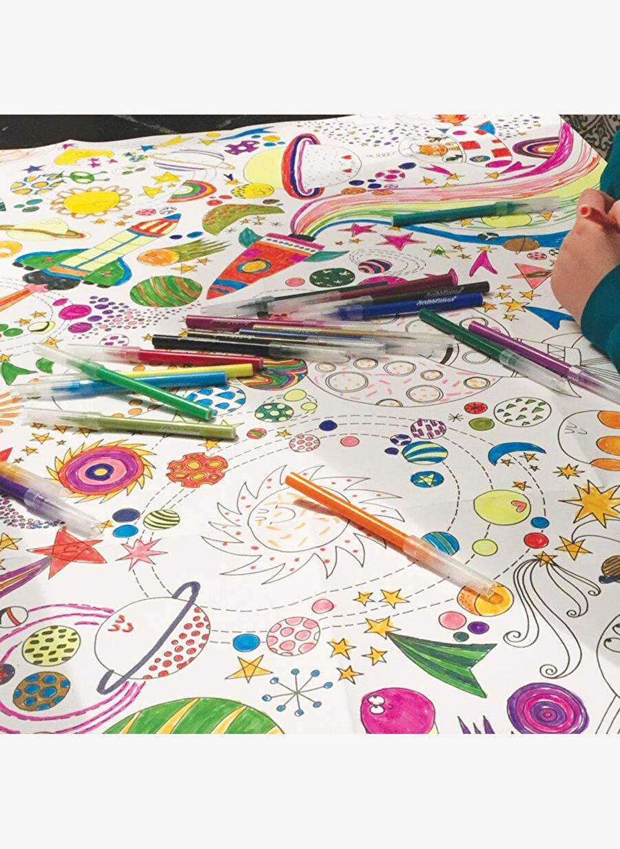 Rachel Ellen - To The Moon Dev Boyama Posterleri — صورة المنتج 5 من 5