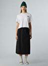 The North Face NF0A87U4FN41-W SIMPLE DOME CROPPED Beyaz Bisiklet Yaka Regular Fit Düz Kadın T-Shirt — Product image 6 of 15