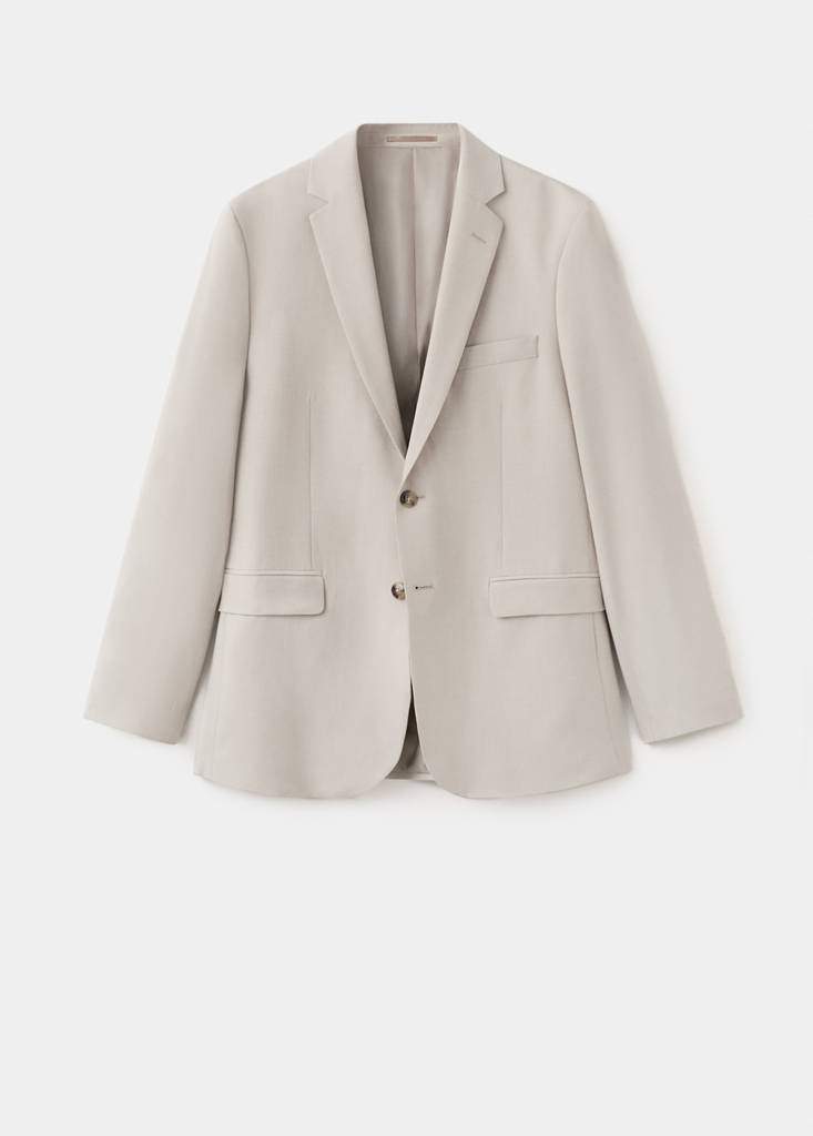 Super slim-fit suit jacket in stretch fabric — Product image 26 of 30